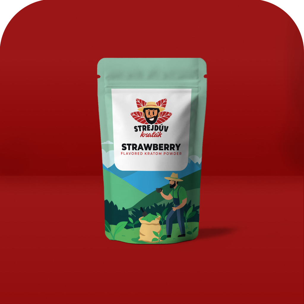 Kratom - Pure Green (Strawberry)