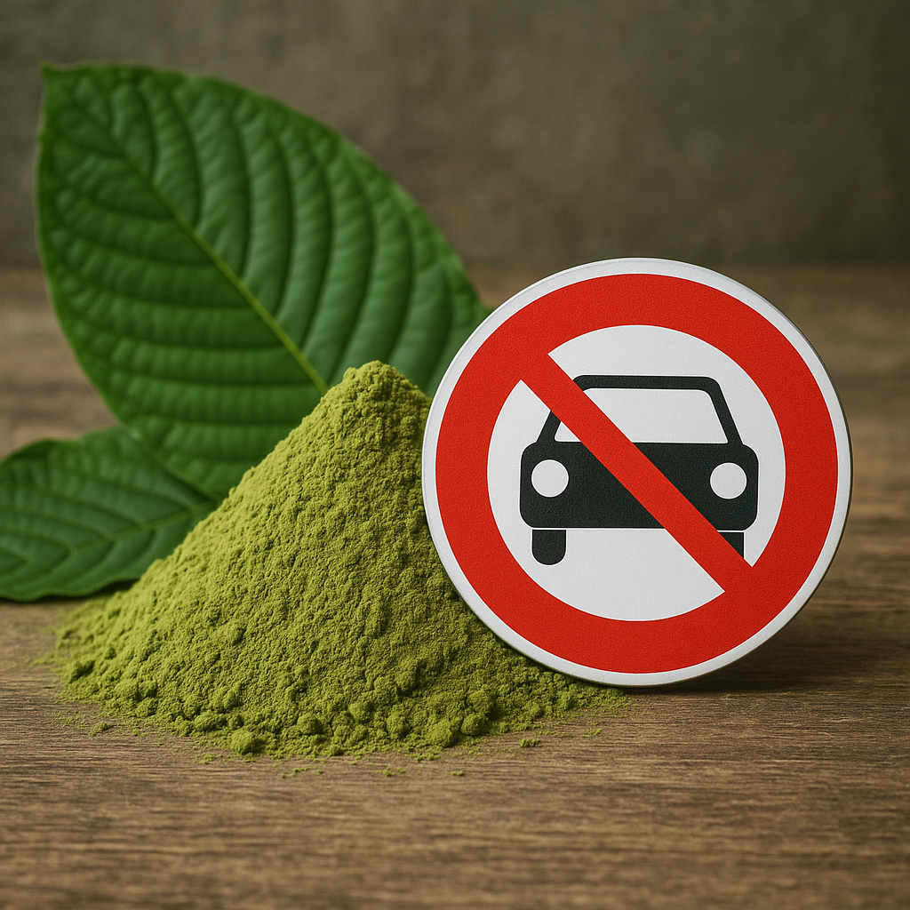 Řízení po kratomu: Je legální řídit po kratomu? Zákon, testy, sankce (2025)